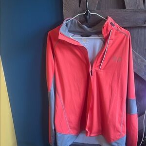 Coral and Gray Zip Jacket’s - Women’s Mountain Hardware XL